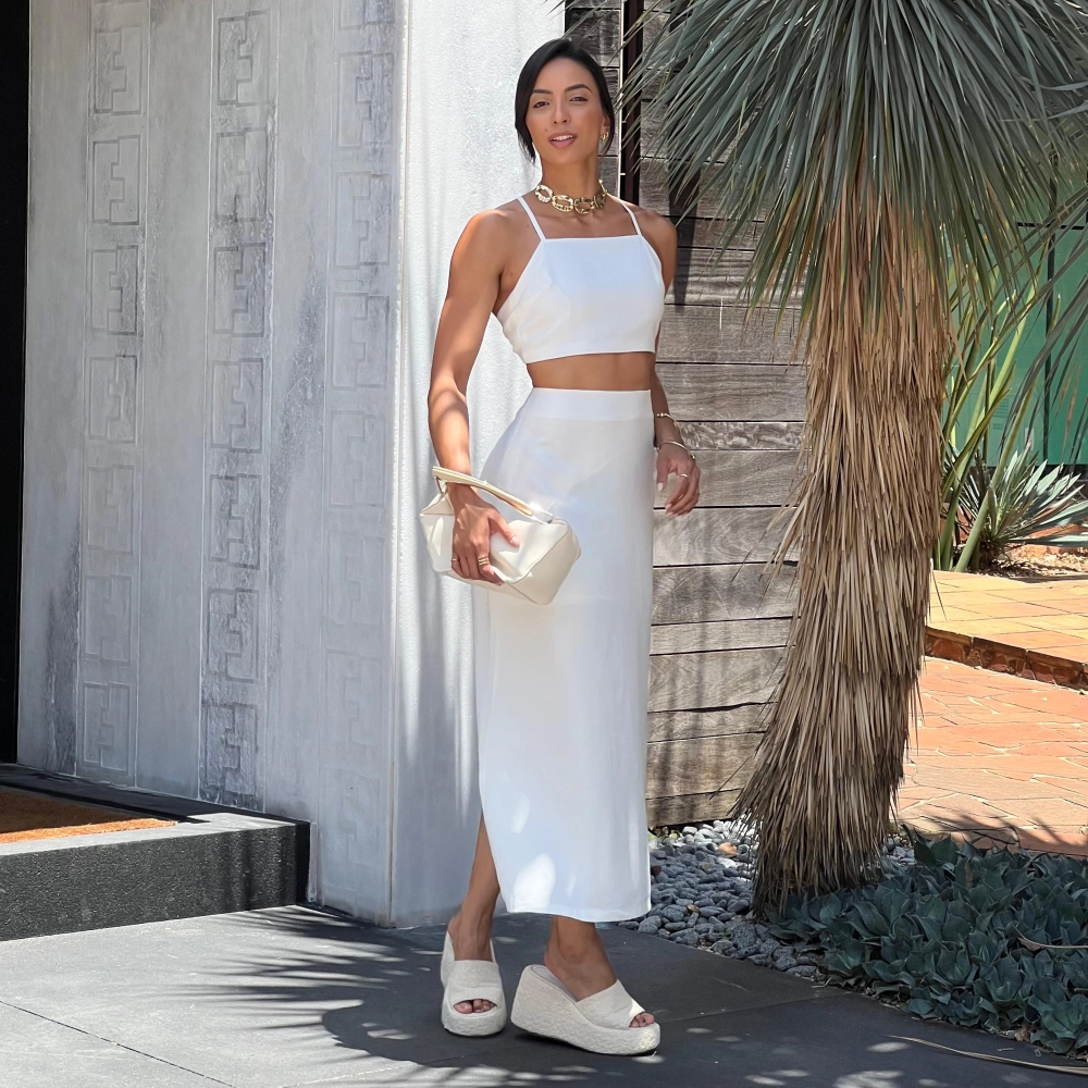 Conjunto Maya - Branco