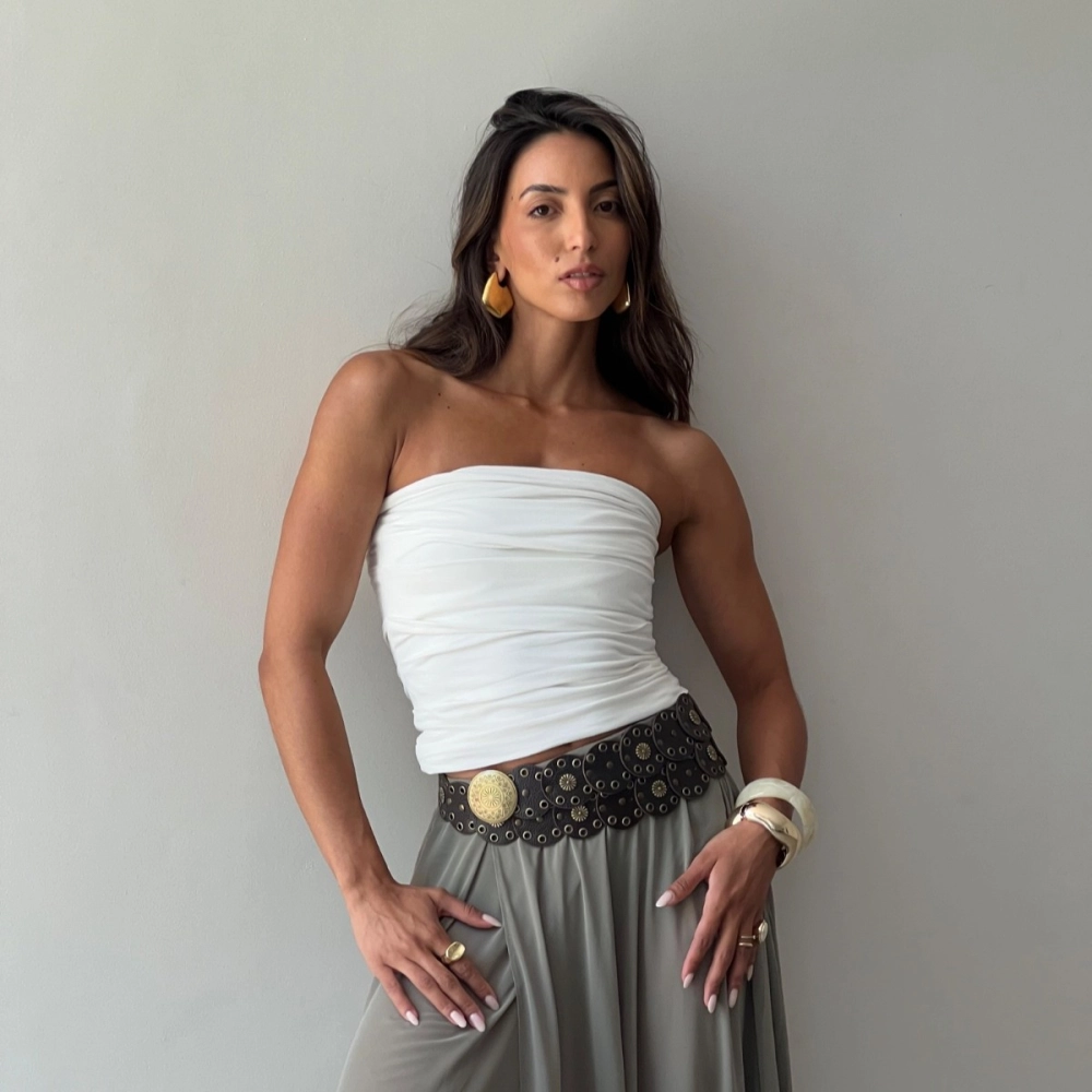 Cropped Mahina - Branco