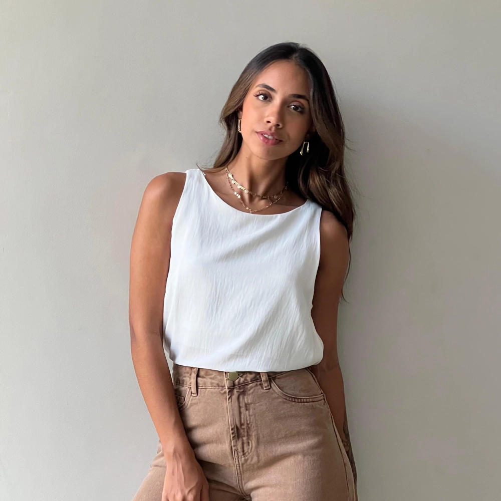 Regata Nicolle - Branco
