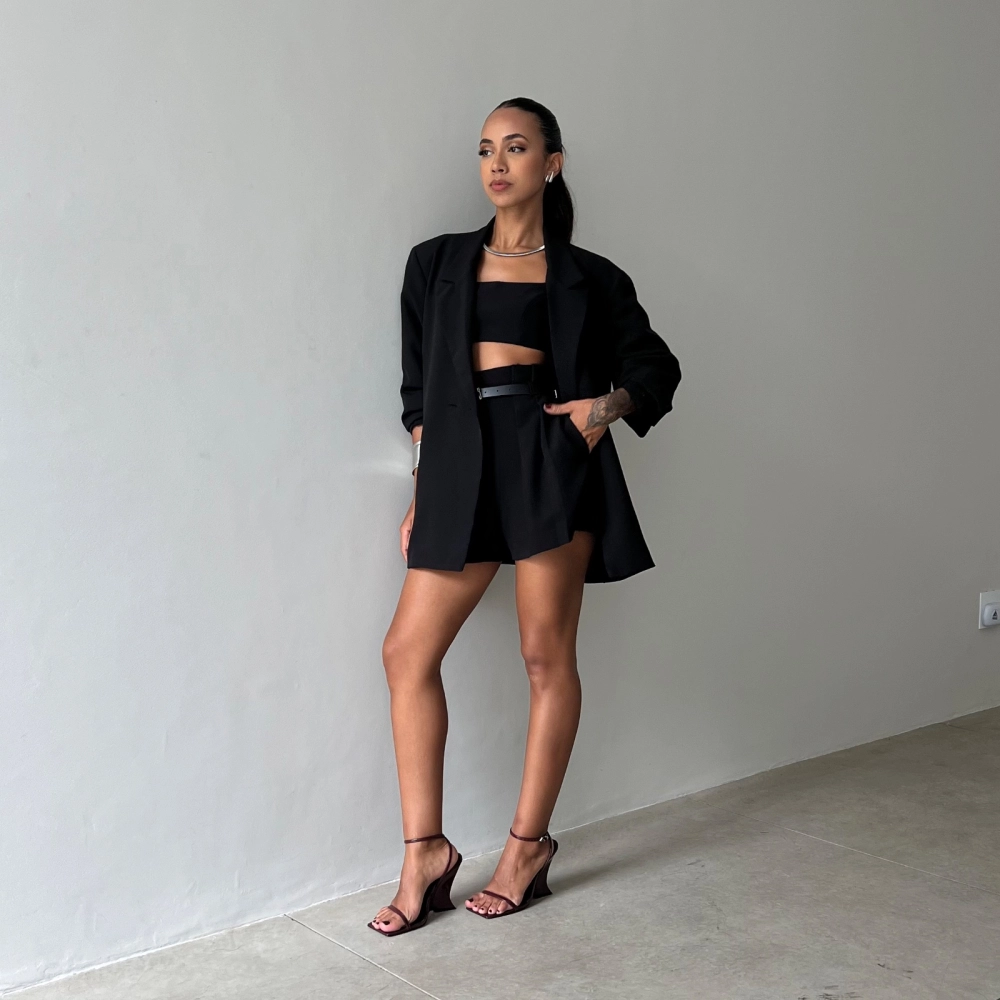 Shorts Analu - Preto