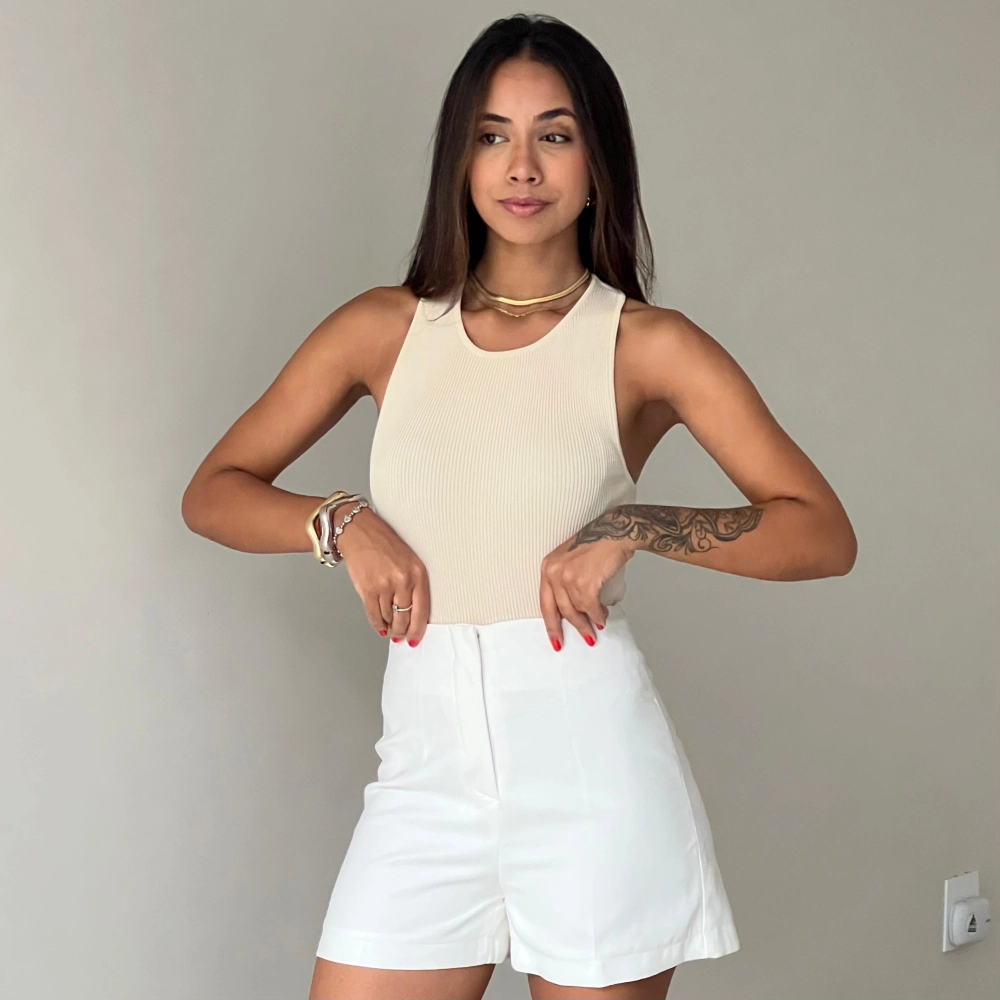 Shorts Maria - Branco