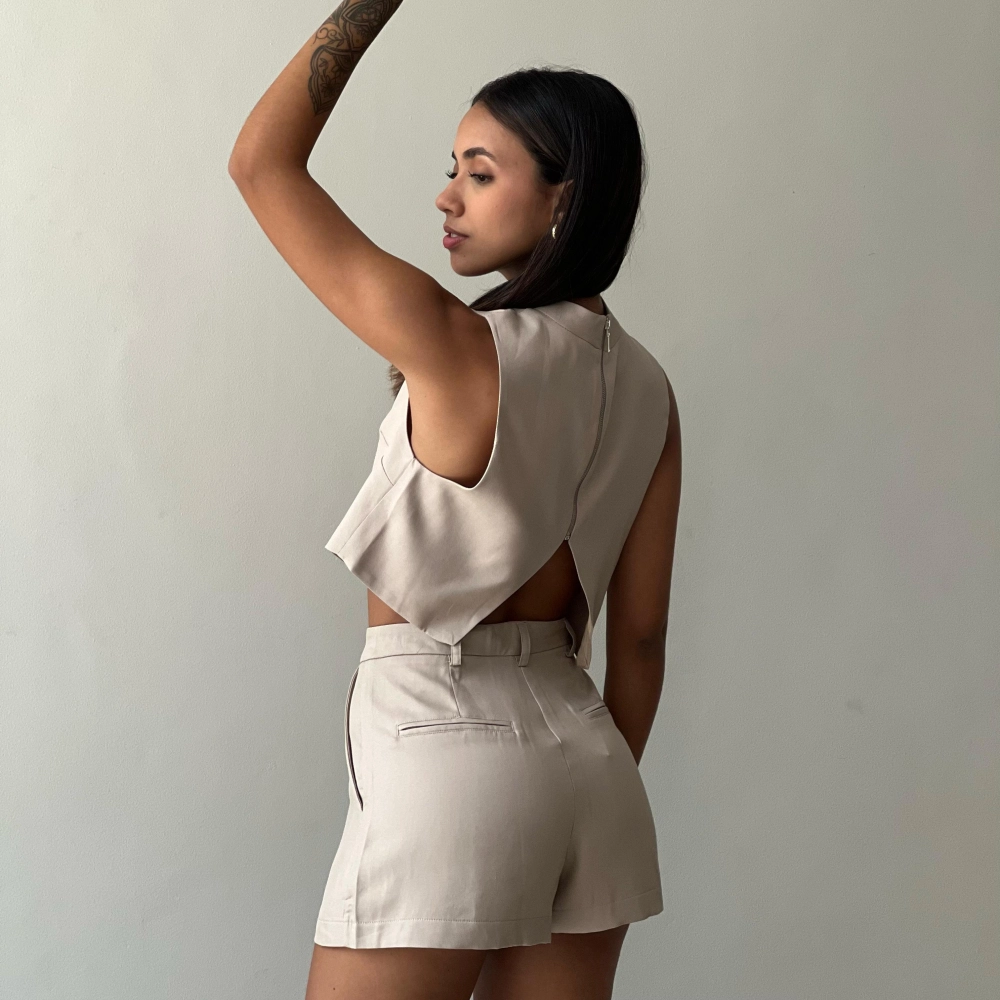 Shorts Saia Hellena - Fendi