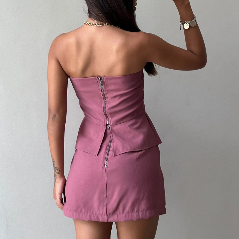 Shorts Saia Lia - Magenta