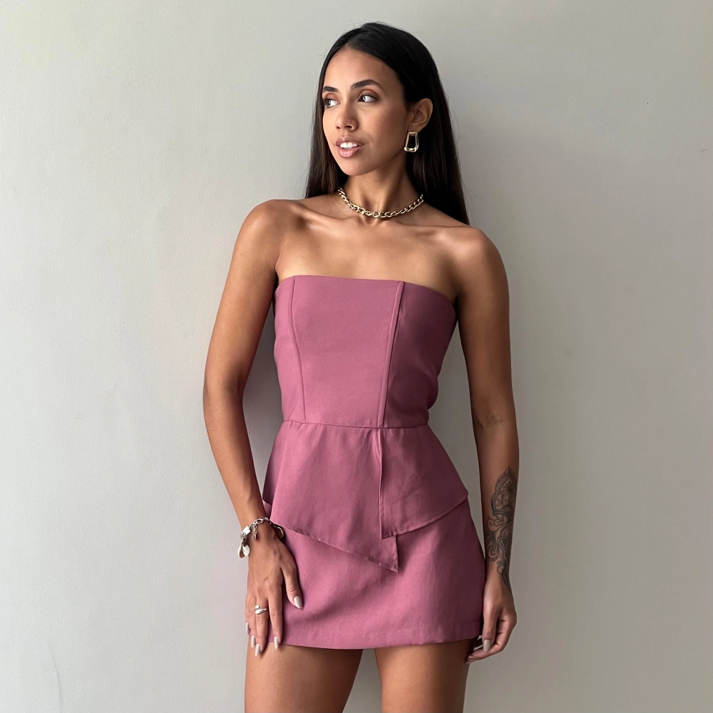 Shorts Saia Lia - Magenta
