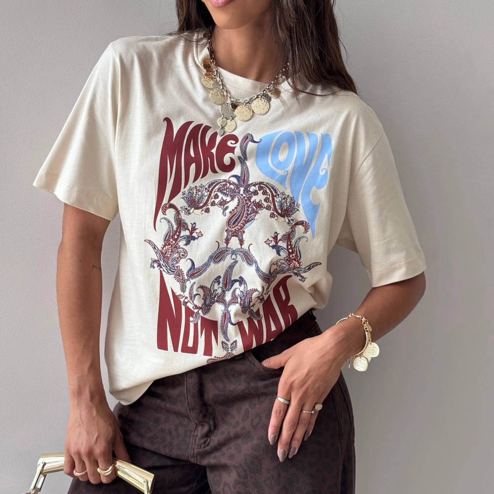T-Shirt Ayla - Bege