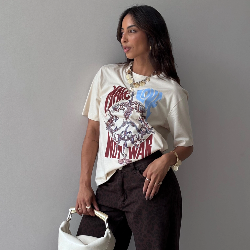 T-Shirt Ayla - Bege