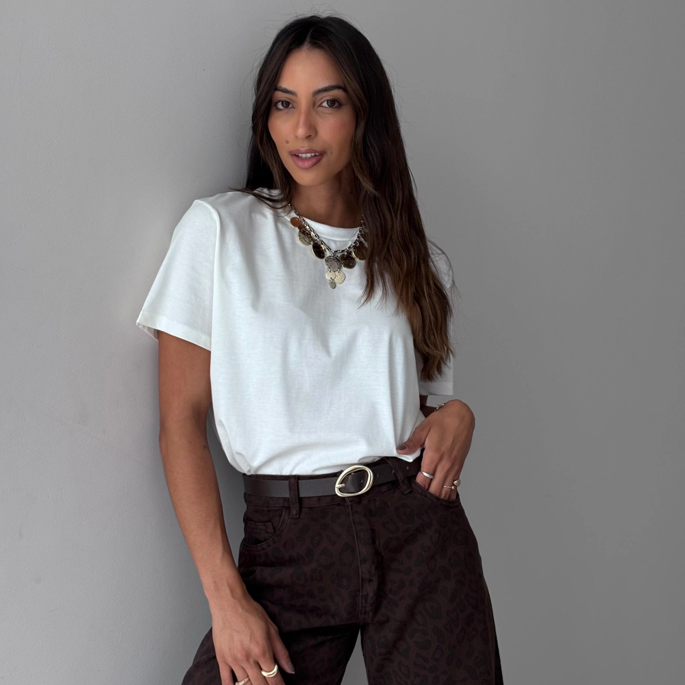 T-Shirt Oli - Branco