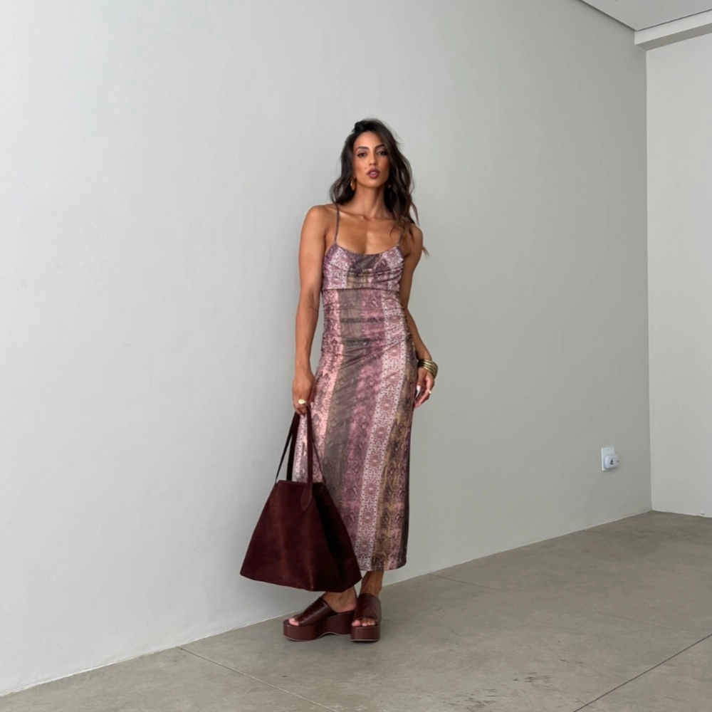Vestido Antonella - Animal Print