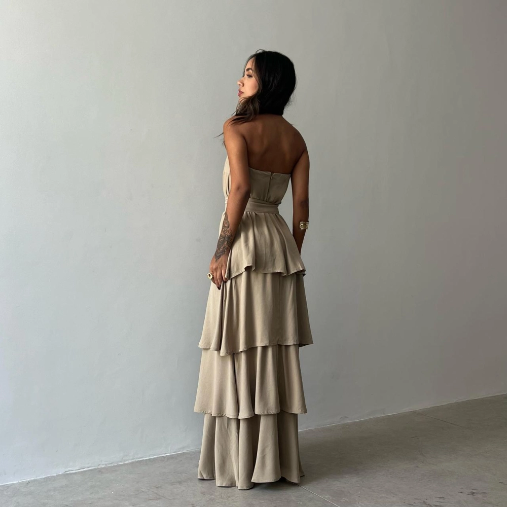 Vestido Gisele - Verde Oliva