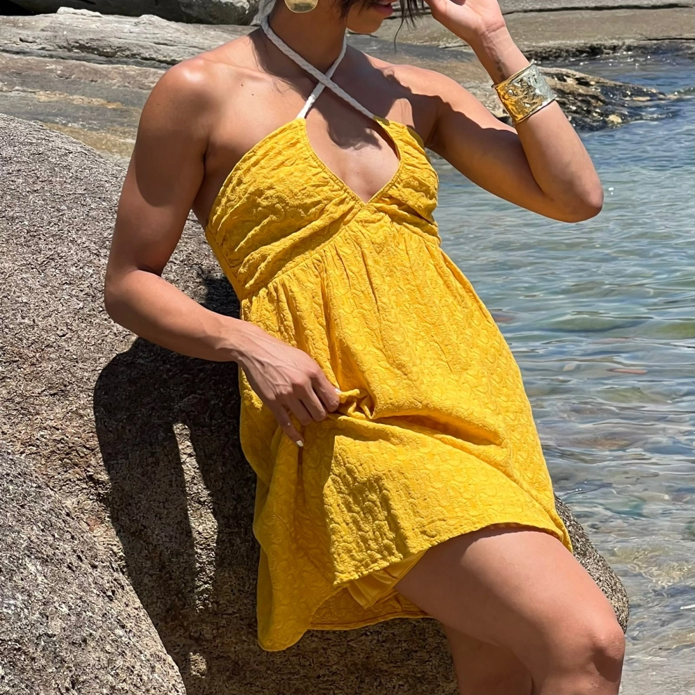 Vestido Larissa - Amarelo